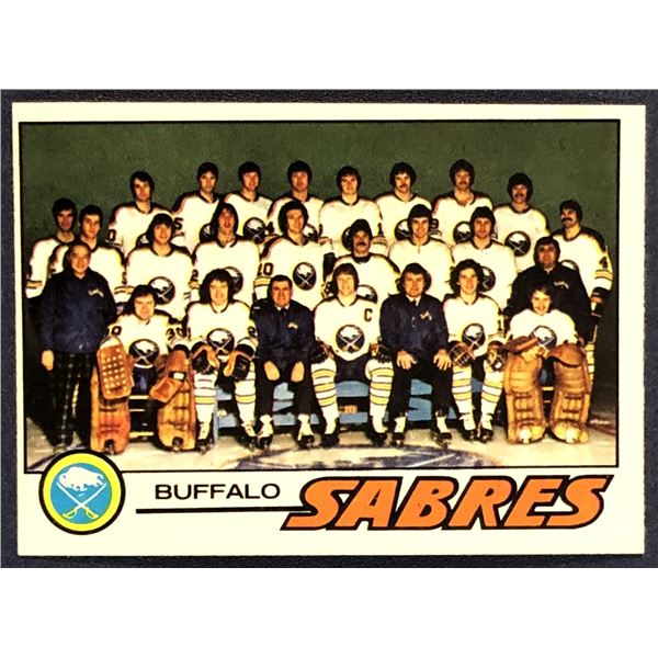 1977-78 TOPPS NHL BUFFALO SABRES