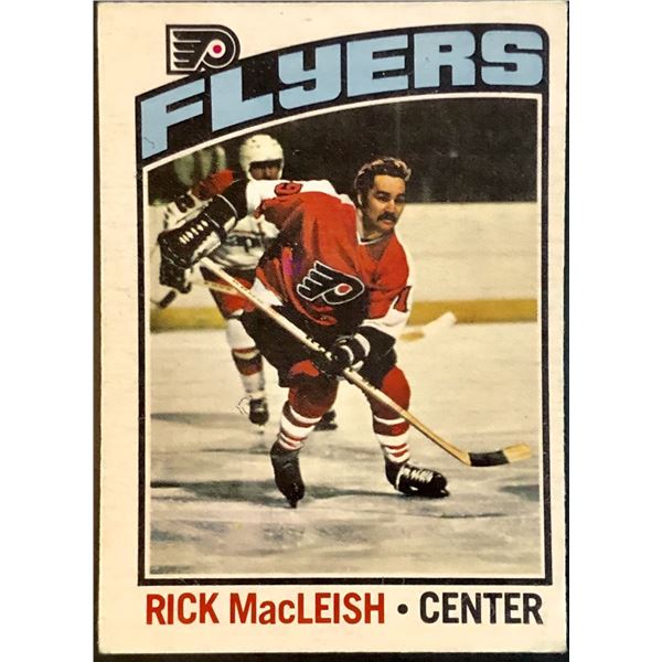 1976-77 NHL O-PEE-CHEE RICK MacLEISH (HOF)