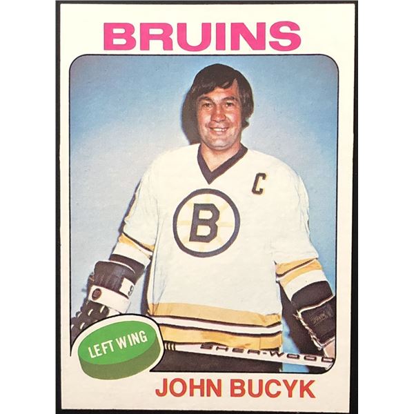 1975-76 TOPPS JOHN BUCYK (HOF)