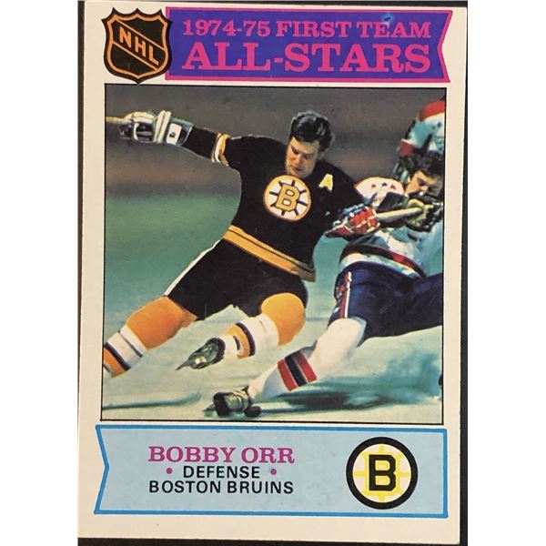 1975-76 NHL TOPPS BOBBY ORR (HOF)