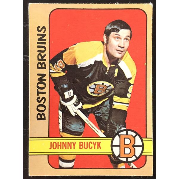 1972-73 O-PEE-CHEE  JOHNNY BUCYK (HOF)