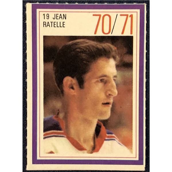 1970-71 ESSO NHL JEAN RATELLE (HOF)
