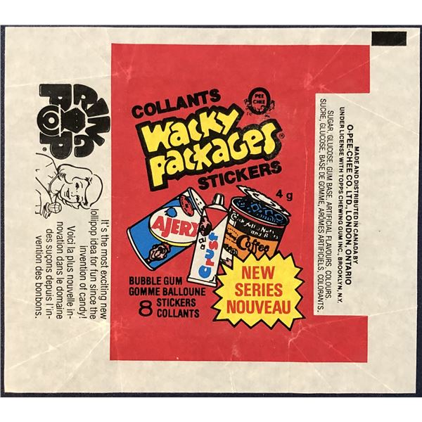 1979 O-PEE-CHEE WACKY PACKS WRAPPER