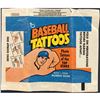 Image 1 : 1971 TOPPS BASEBALL TATTOOS WRAPPER