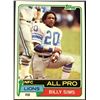 Image 1 : 1981 TOPPS BILLY SIMS ROOKIE CARD
