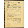 Image 2 : 1962 TOPPS CFL GERRY JAMES (HOF)