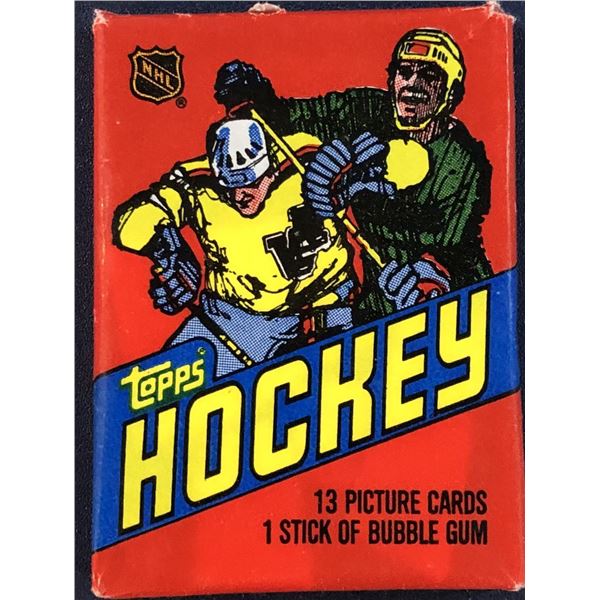 1981-82 TOPPS HOCKEY WAX PACK