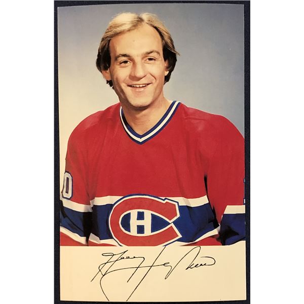 1981-82 MONTREAL CANADIENS POST CARDS - GUY LAFLEUR (HOF)