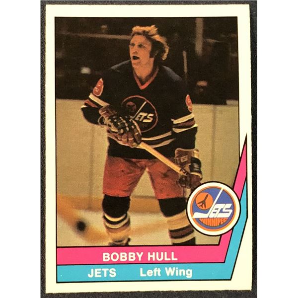 1977-78 O-PEE-CHEE WHA BOBBY HULL (HOF)