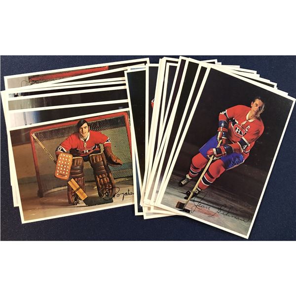 1969-70 MONTREAL CANADIENS POSTCARDS TEAM SET