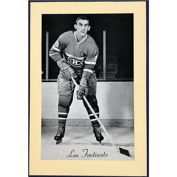 1944-63 BEEHIVE NHL HOCKEY - LOU FONTINATO