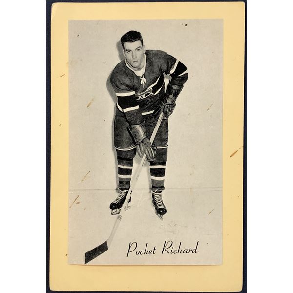 1944-63 BEEHIVE NHL HOCKEY - HENRI RICHARD (HOF)