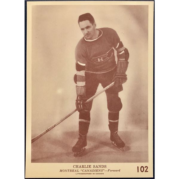 1940-41 O-PEE-CHEE V301-2 CHARLIE SANDS