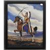 Image 2 : JICARILLA APACHE PAINTING (FRANK VIGIL)