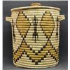Image 1 : LARGE PAPAGO LIDDED BASKET