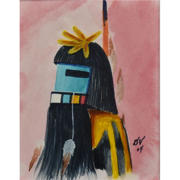 HOPI PAINTING (EMMETT NAVAKUKU)