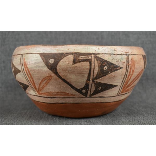 ZIA POTTERY BOWL (SIGNED)
