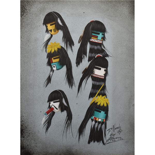 HOPI  PAINTING (DANIEL NAMOKI)