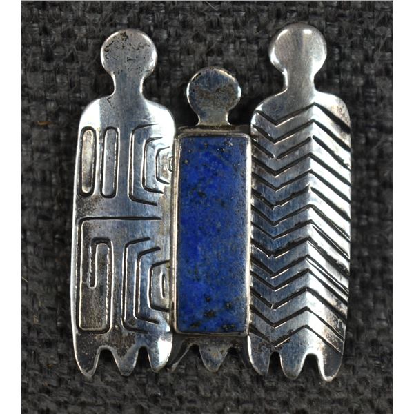 STERLING SILVER PIN (WOODS)