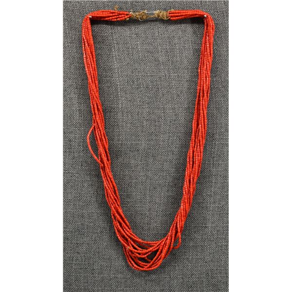 PUEBLO CORAL NECKLACE