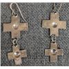 Image 8 : THREE PAIR NAVAJO EARRINGS