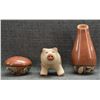 Image 2 : THREE JEMEZ POTTERY ITEMS (B. YEPA)