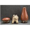 Image 4 : THREE JEMEZ POTTERY ITEMS (B. YEPA)