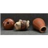 Image 5 : THREE JEMEZ POTTERY ITEMS (B. YEPA)