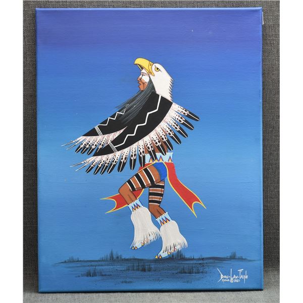 KIOWA/ APACHE PAINTING (DARWIN CABANISS TSOODLE)