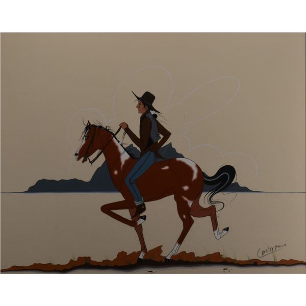 NAVAJO  PAINTING (CHARLEY YAZZIE)