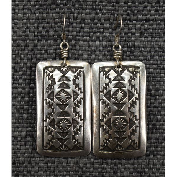 NAVAJO EARRINGS (VINCENT J. PLATERO)