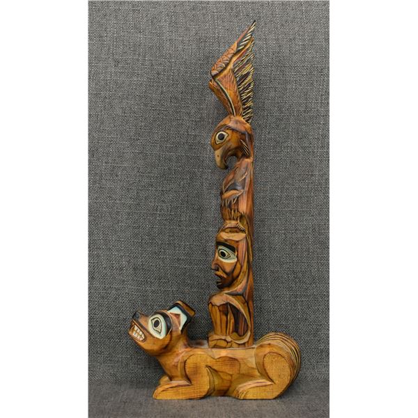 NORTH WEST COAST TOTEM POLE