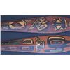 Image 10 : PAIR  HAIDA  CANOE PADDLES