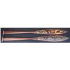 Image 1 : PAIR  HAIDA  CANOE PADDLES