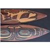 Image 3 : PAIR  HAIDA  CANOE PADDLES