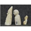 Image 2 : THREE ESKIMO IVORY billiken
