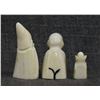 Image 3 : THREE ESKIMO IVORY billiken