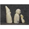 Image 4 : THREE ESKIMO IVORY billiken