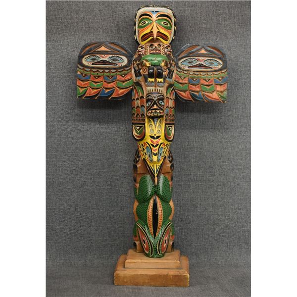 TLINGIT  TOTEM POLE