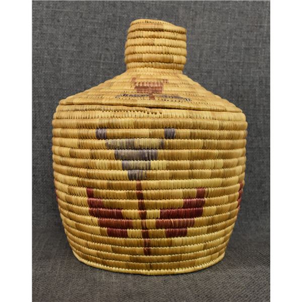 ESKIMO LIDDED BASKET (SUSAN CHANAK)