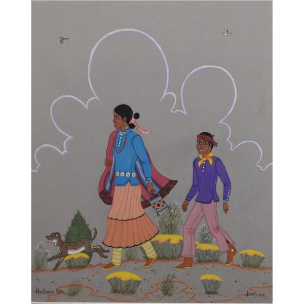 NAVAJO PAINTING (JERRY LEE)