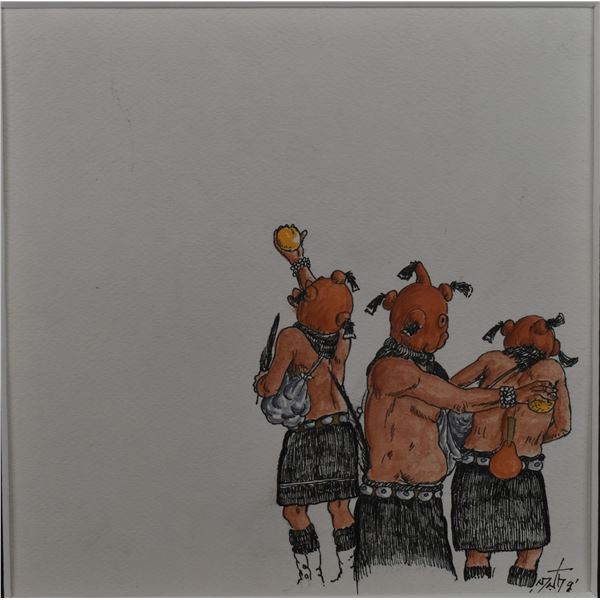 HOPI PEN AND INK (NEIL DAVID)