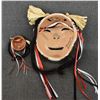 Image 10 : TWO JEMEZ POTTERY MASKS (FANNIE LORETTO)