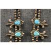 Image 5 : NAVAJO SQUASH BLOSSOM NECKLACE
