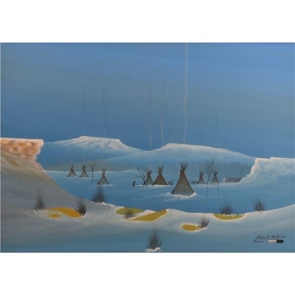 KIOWA PAINTING (ROBERT REDBIRD)