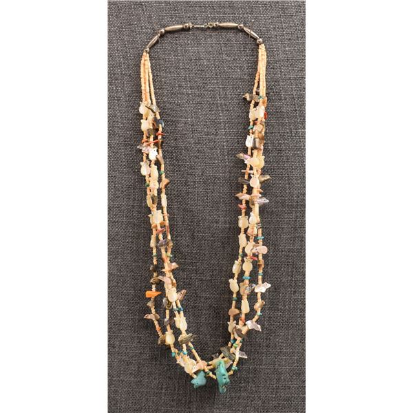 PUEBLO FETISH NECKLACE