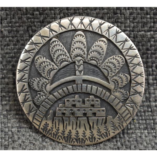 HOPI  PIN/PENDANT (CLEMENT HONIE)