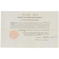 Franklin Pierce and Jefferson Davis