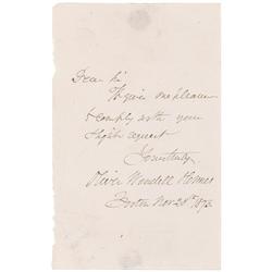 Oliver Wendell Holmes, Sr.