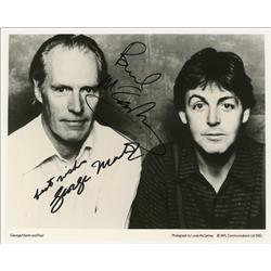 Beatles: Paul McCartney and George Martin